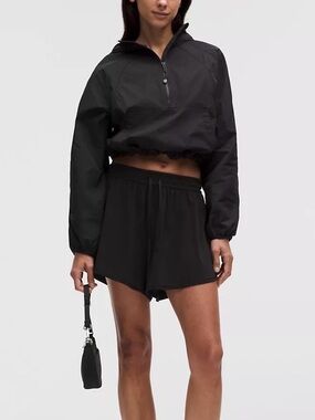 lululemon athletica Black Layered High-Rise Athletic Shorts